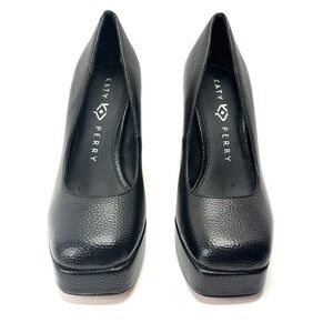 Katy Perry Women's The Uplift Slip-on Platform Pumps Black Size 5.5M NWT/BOX